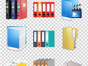 辦公文檔文件夾圖標卡通手繪商務海報png素材圖片 模板下載 18.00mb 其他大全 生活工作