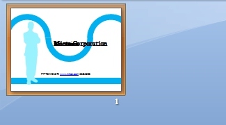 商務鏤空人物移動動畫效果ppt模板下載_PPTOK