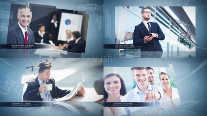 企業全息圖風格動畫公司商務合作ae模版_cc2014_1下載(編號:1772931)_AE模板