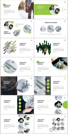 130頁國外扁平化商務公司企業宣傳工作項目匯報數據統計PPT動畫