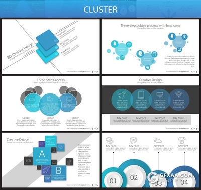 596頁國外大型商務動畫PPT模板企業團隊介紹工作計劃總結商務信息圖形設計高端通用PPT模板16:9,4:3尺寸