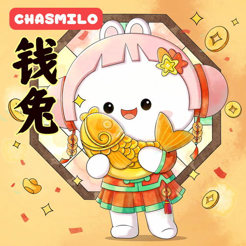 微信頭像 新年 兔子 原創ip 禁止商用 泰而美動漫出品 茶司米洛 chasmilo