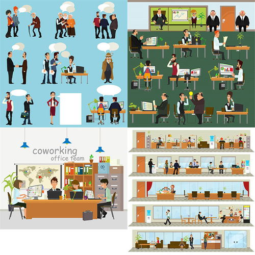 卡通風(fēng)格商務(wù)人物