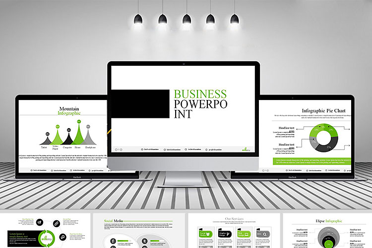 綠色簡約大氣商務(wù)貿(mào)易企業(yè)通用動畫PPT模板