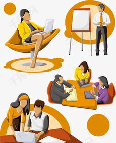 卡通商務(wù)人士設(shè)計素材圖片免費下載 高清psd 千庫網(wǎng) 圖片編號3842410