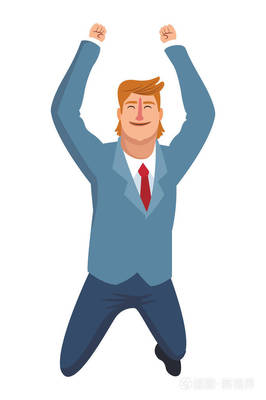 愉快的執(zhí)行商人動畫片