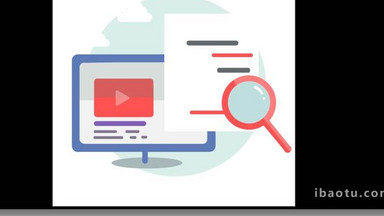 簡單扁平畫風電子產品平板電腦mg動畫